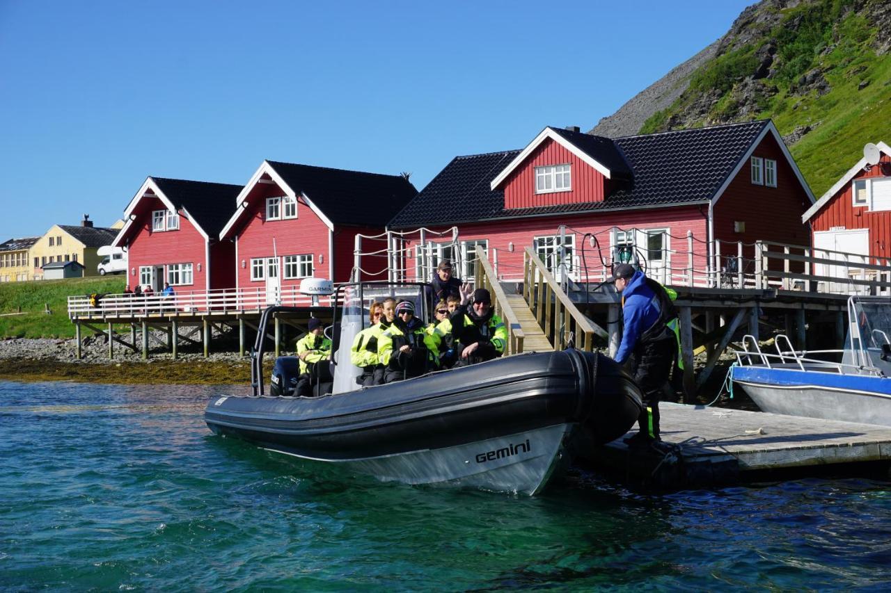 Sarnes Seaside Cabins 호닝스보그 외부 사진