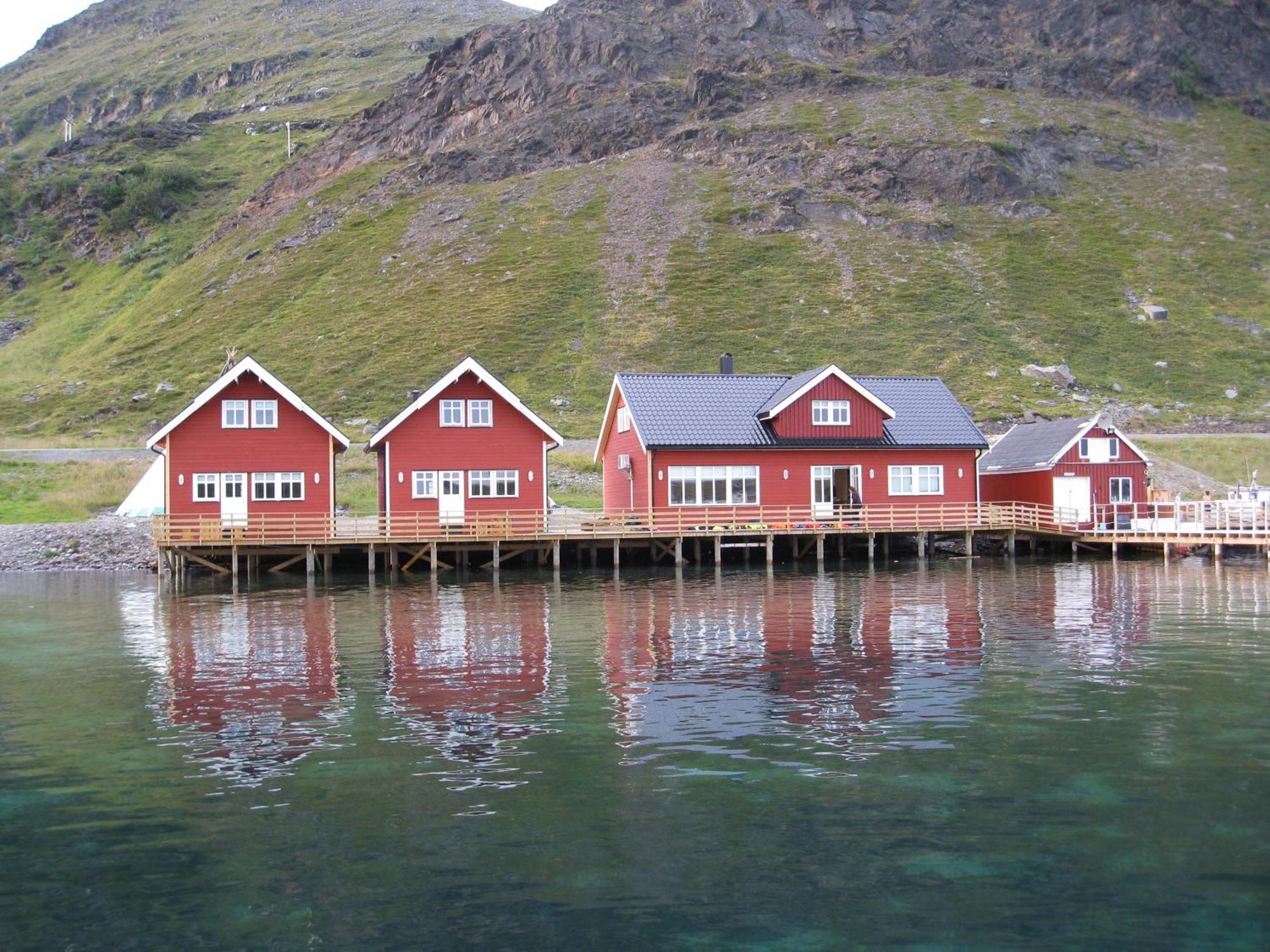 Sarnes Seaside Cabins 호닝스보그 외부 사진