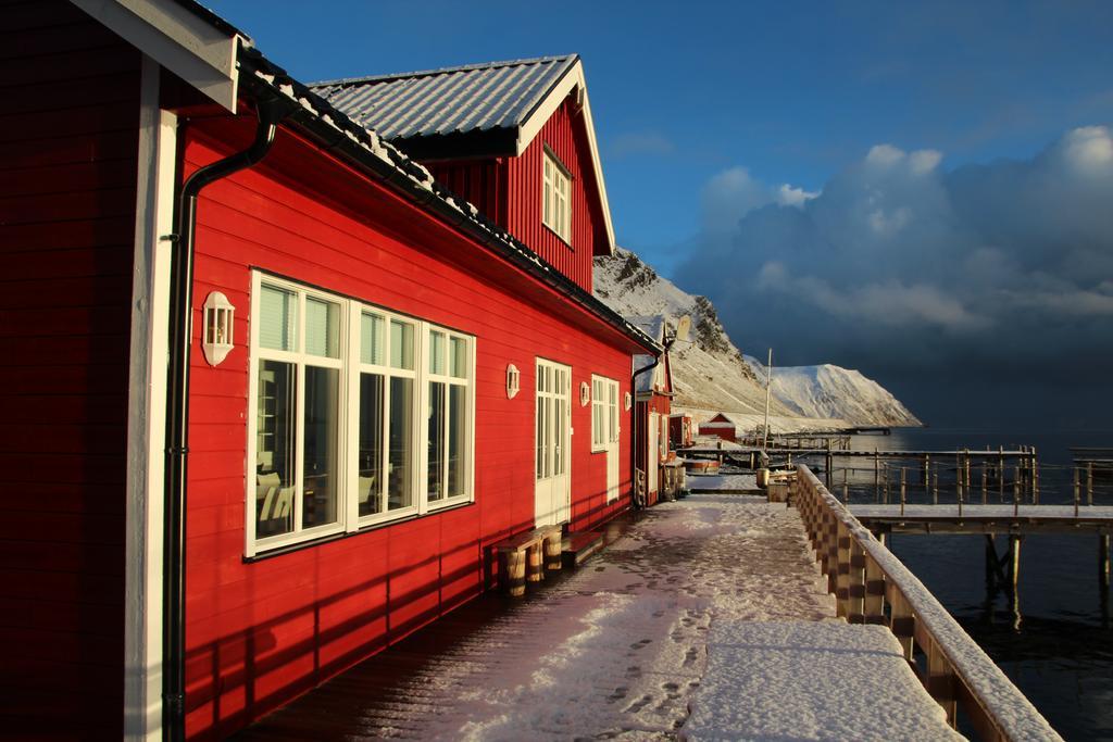 Sarnes Seaside Cabins 호닝스보그 외부 사진