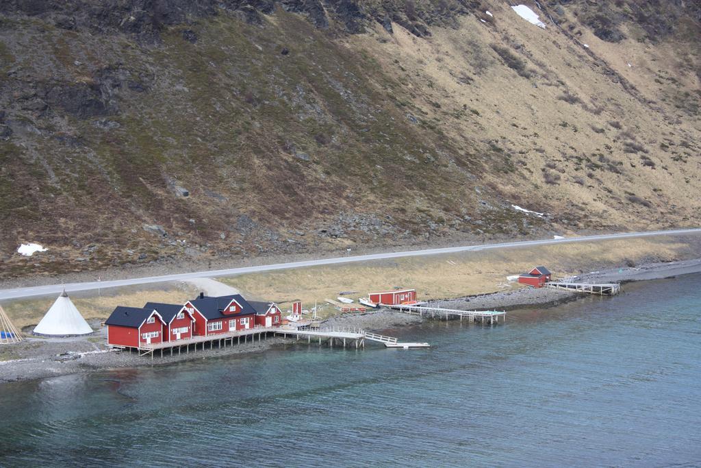 Sarnes Seaside Cabins 호닝스보그 외부 사진